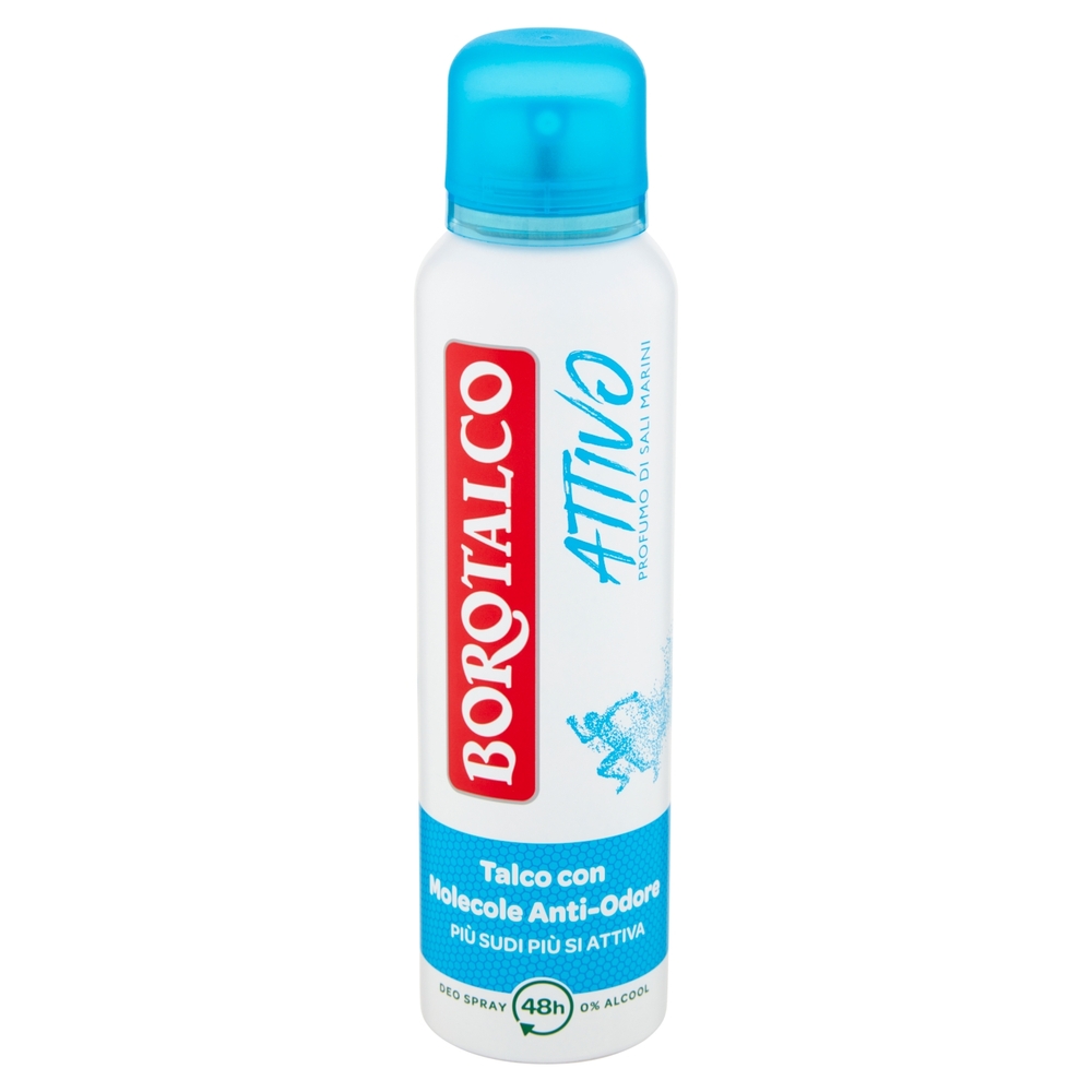 Borotalco Attivo Profumo di Sali Marini Deo Spray 150 ml